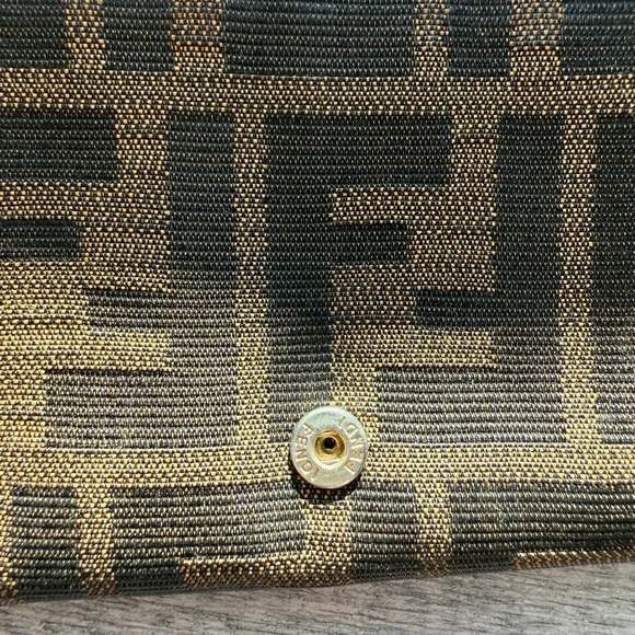 Vintage Fendi TriFold Diamond Print Wallet - Picture 4 of 16